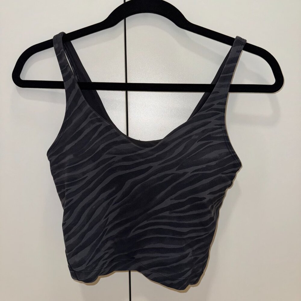 Lululemon Align Tank Zebra Print